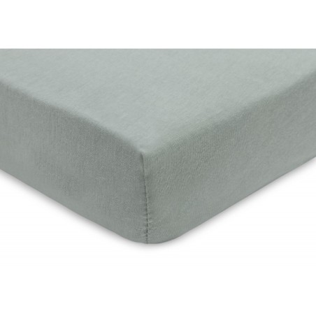 Kummiga voodilinad jersey 60x120 cm, 2 tk, Sea Green/Biscuit