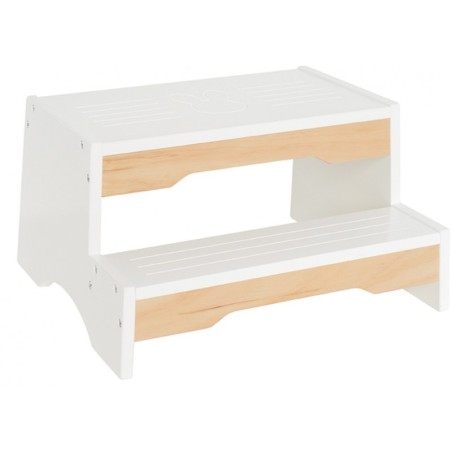 Laste puidust astmepink / iste, valge