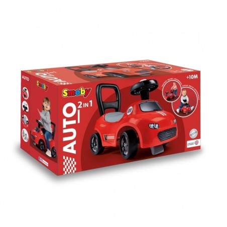 Smoby pealeistutav auto punane