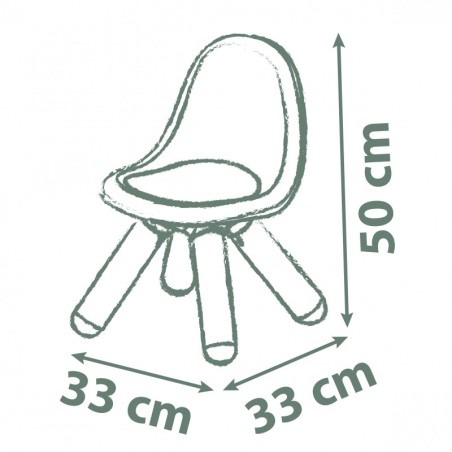SMOBY aiatool seljatoega roheline