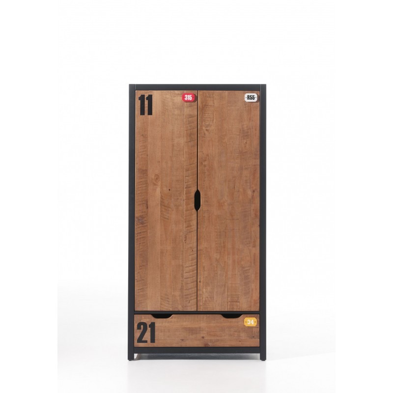 Alex 2 uksega riidekapp