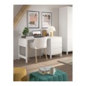 Kirjutuslaud Eva 140x70 cm, valge