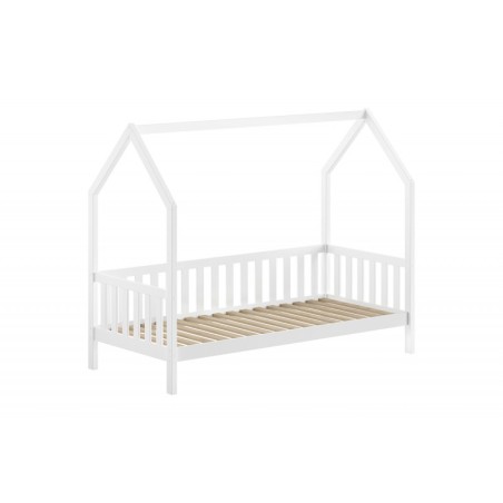 CABANE majavoodi äärega 90 X 200 CM valge