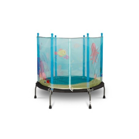 Laste batuut Ookean, kaitsevõrguga, 128 x 128 x 112 cm