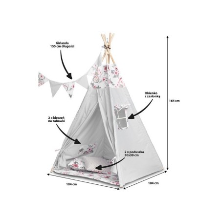 TIPI TELK UNENÄOPÜÜDJAD ROOSA