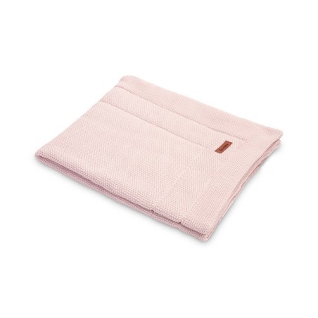 Kootud musliiniga teki ja padja komplekt - roosa