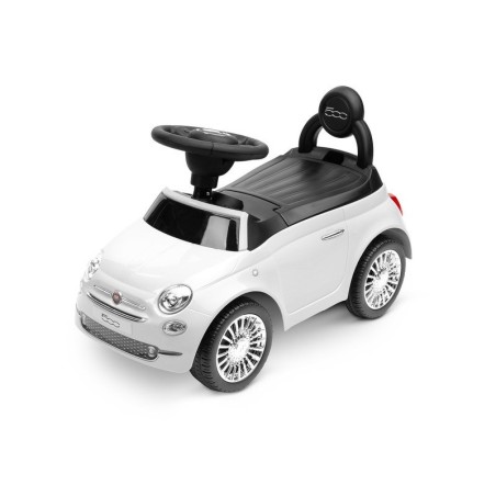 Tõukeauto FIAT 500, valge