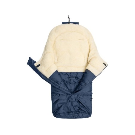 Soojakott 3in1 – tumesinine/villane