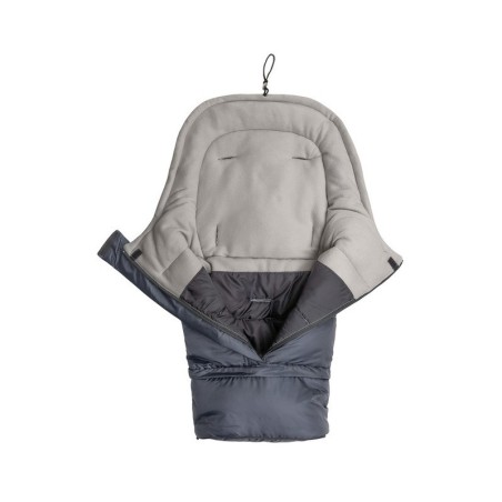 Combi 3in1 soojakott – grafiit/hall polaarfliis