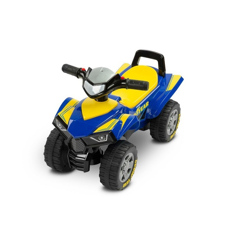 RIDE-ON QUAD ATV GOODYEAR BLUE