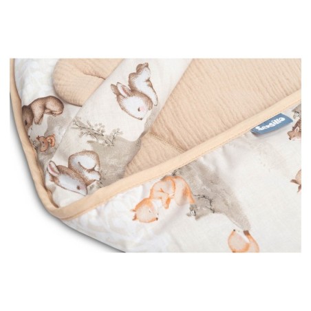 MUSLIIN TURVAHÄLLI TEKK - PRUUN METS