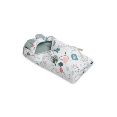 MUSLIIN TURVAHÄLLI TEKK - SMARAGD SIIL