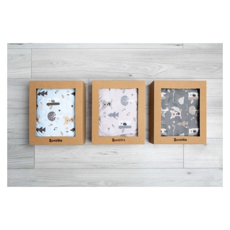 Beebi teki ja padja komplekt, roosa