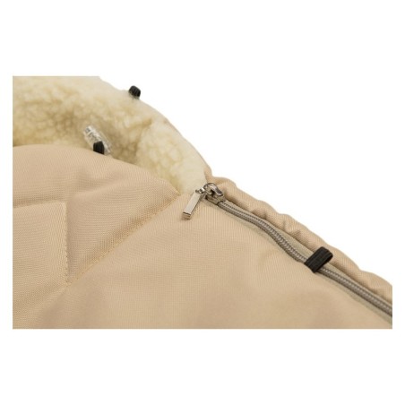 Vankri soojakott vill – cappuccino (95x40 cm)