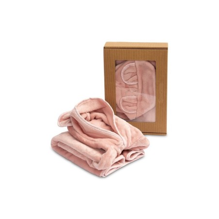 PEHME HOMMIKUMANTEL ROOSA