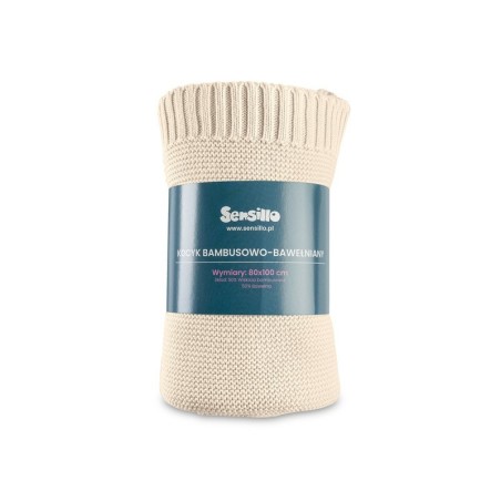 Bambusest ja puuvillast tekk – CAPPUCINO