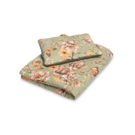 Velvet beebi VOODI KOMPLEKT TEKK JA PADI, ROHELINE