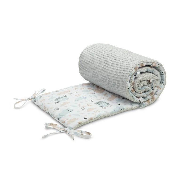 VOODI PEHMENDUS WAFFLE ÖÖKULLID HELEHALL