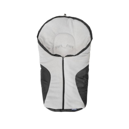 Turvahälli magamiskott – must/hall polaarfliis