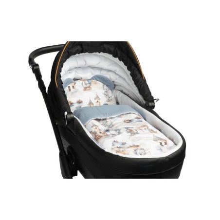 MUSLIIN BEEBI TEKI JA PADJA KOMPLEKT - DRAGONS TEKSAD