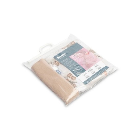 MUSLIIN BEEBI TEKI JA PADJA KOMPLEKT - PRUUN