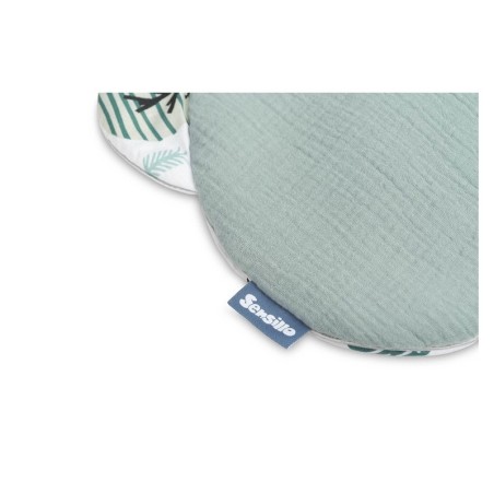 MUSLIIN BEEBI TEKI JA PADJA KOMPLEKT - SIIL SMARAGD