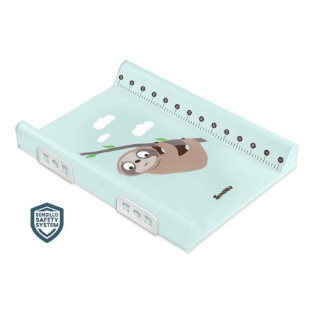 OHUTUSSÜSTEEMIGA mähkimisalus - AFRICA SLOTH MINT 70 cm