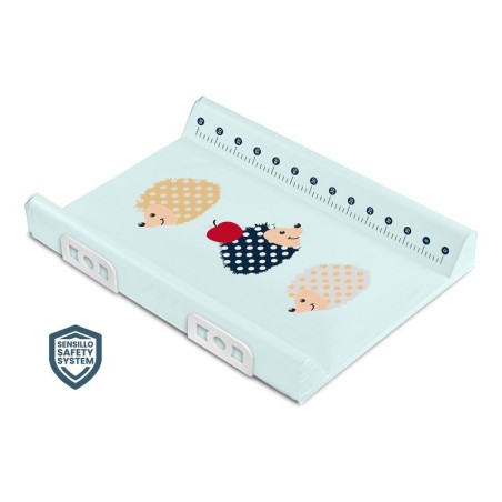 OHUTUSSÜSTEEMIGA jäigastatud mähkimisalus - Siilid piparmünt 70 cm