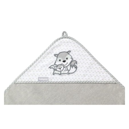 Bambusest kapuutsiga rätik HALL