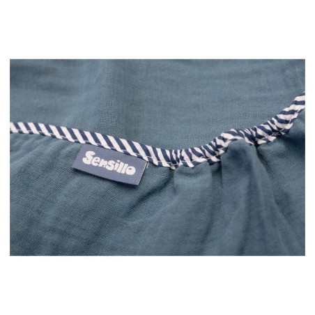 Turvahälli tekk musliin suveks – sinine