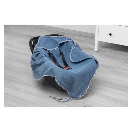 Turvahälli tekk musliin suveks – sinine