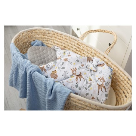 BEEBI KOOKON VELVET WHITE FOREST ADVENTURE 75x75