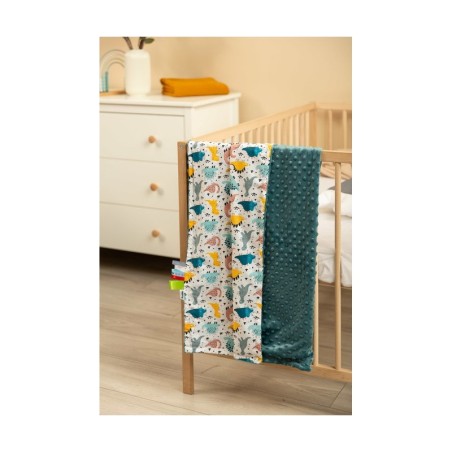 MINKY TEKK EMERALD DINOSAURSUSED 75 X 100 cm