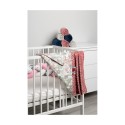 Minky beebitekk– retro roosad palmid