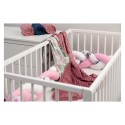 Minky beebitekk– retro roosad palmid
