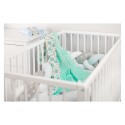 Minky tekk - siilid mint 75x100 cm