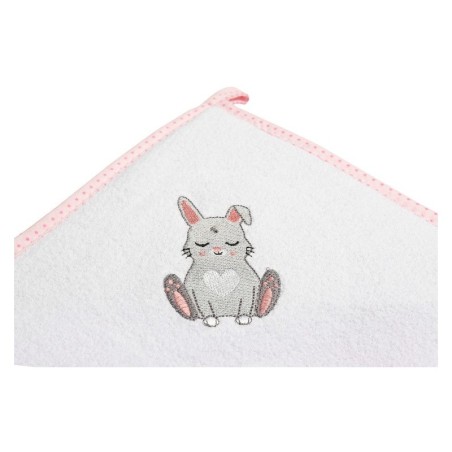 TERRY VANNIRÄTIK 100X100 cm ROOSA JÄNKU