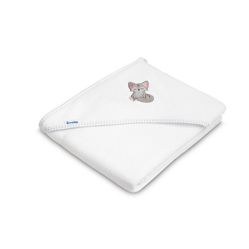 TERRY VANNIRÄTIK 100X100 cm VALGE HUNT