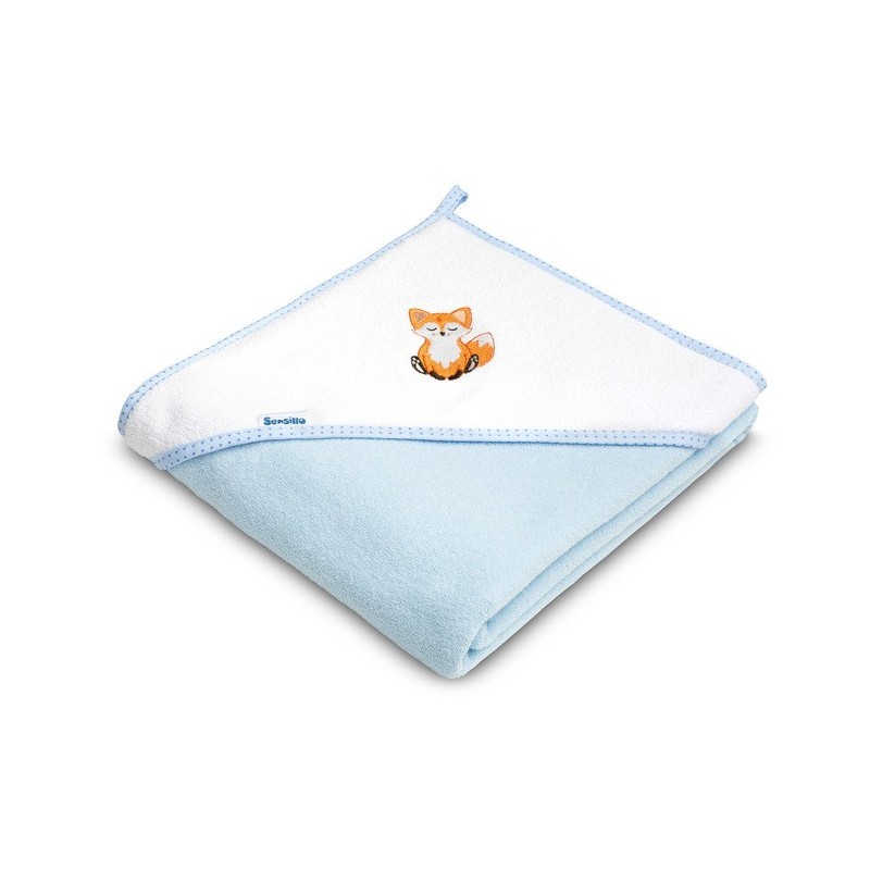 TERRY VANNIRÄTIK 100X100 cm BLUE FOX