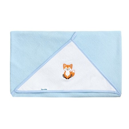 TERRY VANNIRÄTIK 100X100 cm BLUE FOX