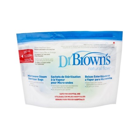 Mikrolaineahju steriliseerimiskott, 5 pakk