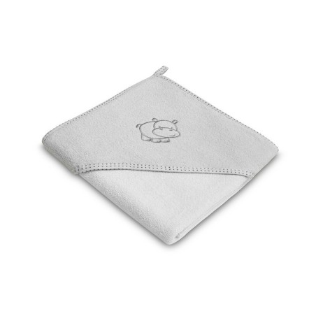 Jõehobu pehme vannirätik – hall