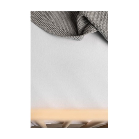 VEEKINDEL VOODILINA JERSEY VALGE 120x60 cm