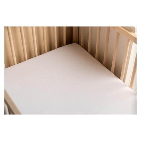 VEEKINDEL VOODILINA JERSEY VALGE 120x60 cm