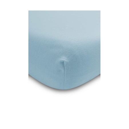 Bambus kummiga voodilina, sinine 120x60 cm