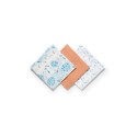MUSLIIN lapid 70x70 cm ORANŽID 3 TK