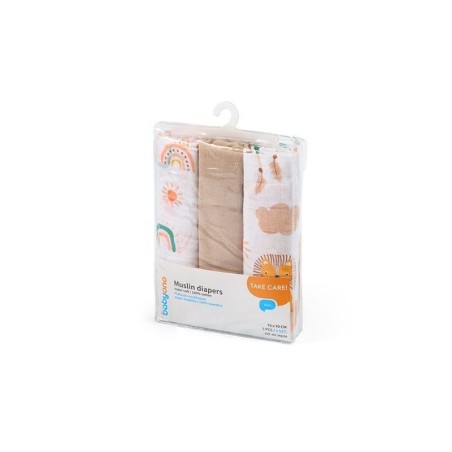 MUSLIIN lapid 70x70 cm BEEŽ 3 TK