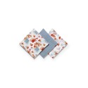 SININE MUSLIIN LAPID 70x70 cm 3 TK
