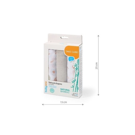 BAMBUS LAPID 70x70 cm, 3 tk, hall