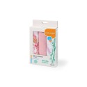 BAMBUS LAPID 70x70 cm, 3 tk, ROOSA